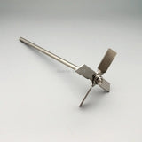 1set Lab 304 stainless steel Propeller with stirring