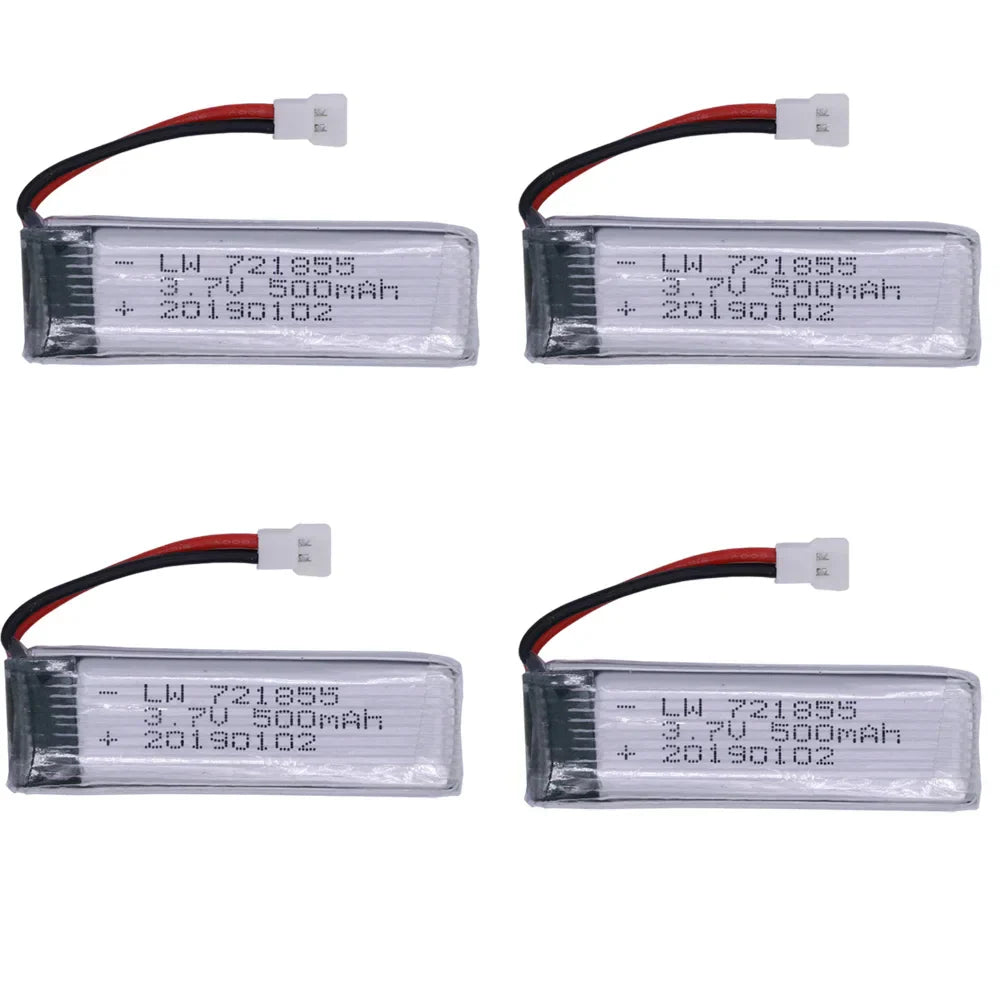 5PCS 3.7V 500mAh li-po Battery H37 V966 V977