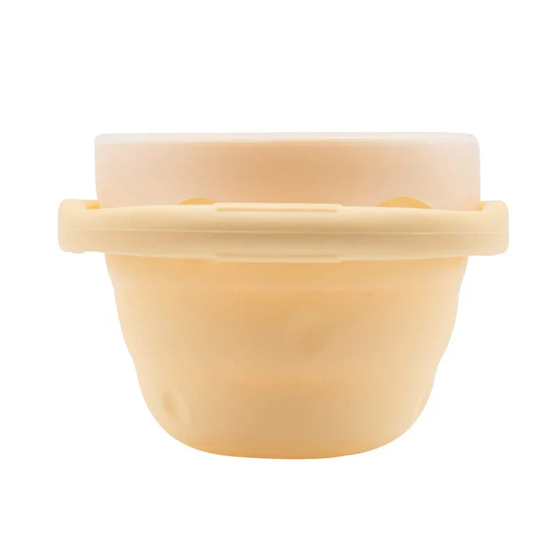 BPA Free Kids Silicone Food Storage Foldable Box
