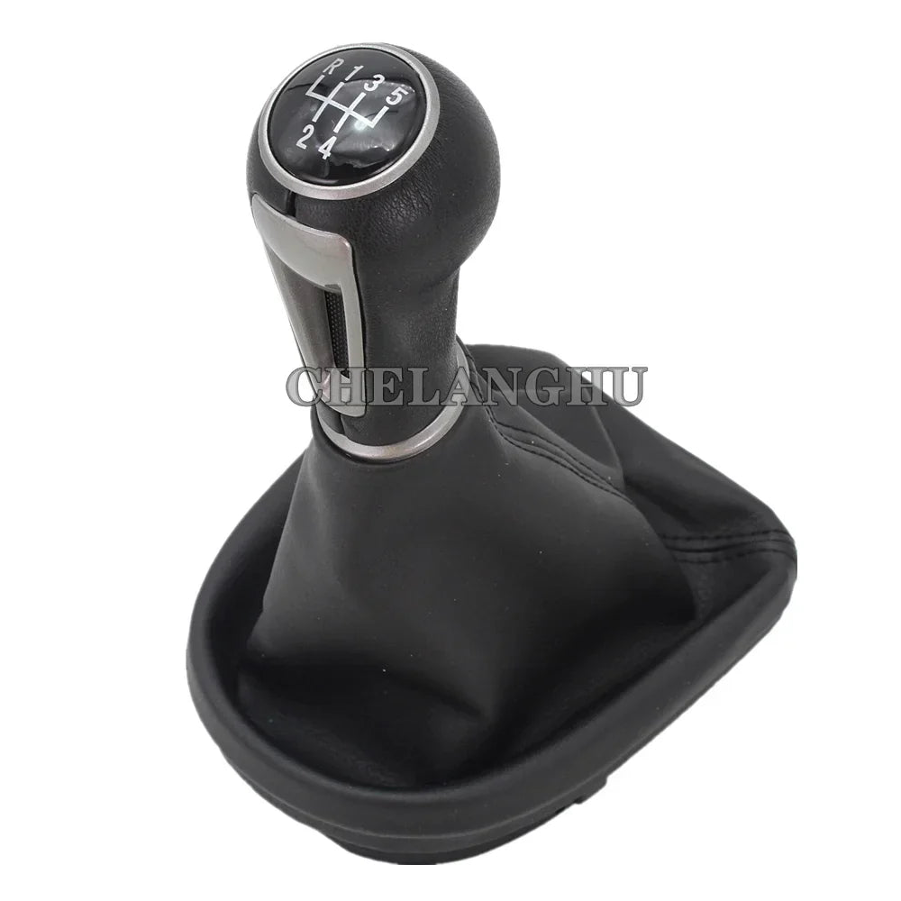 5/6 Speed MT Gear Shift Knob with PU Leather Boot for Seat Leon (2006-2012)