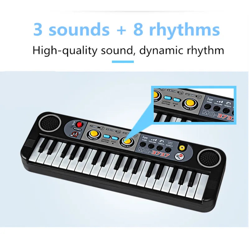 Kids Musical Instrument Toys piano Mini 37 Keys