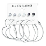 LATS Women's Earrings Set Tassel Pearl Earrings for