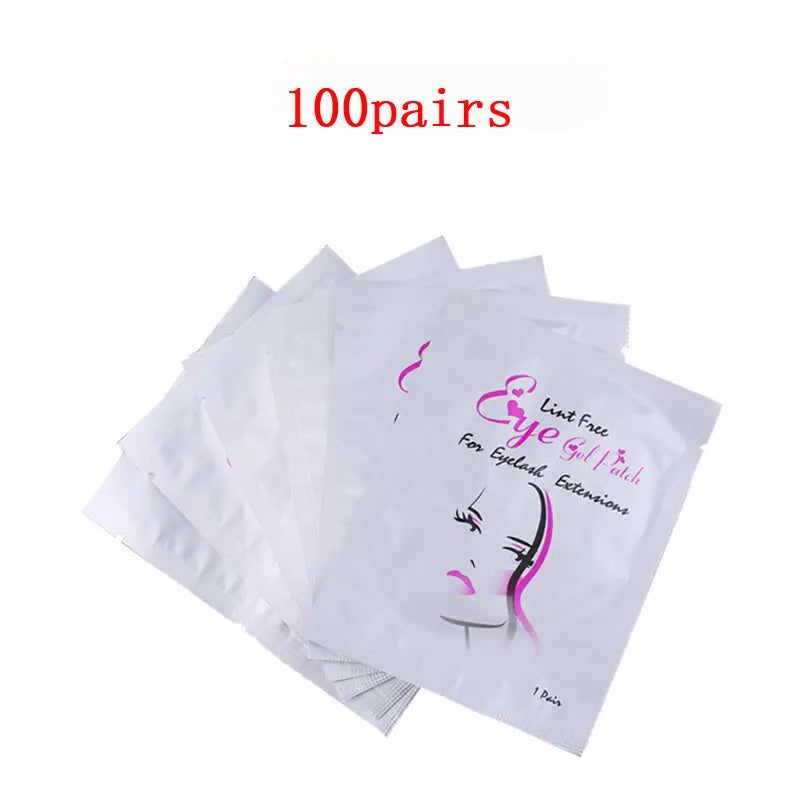 100Pairs Eyelash Extension Patches Under Eye Pads Paper