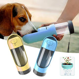 Filter Dog Water Bottle Travel Drinking Bottle Feeder