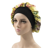 Multicolor Printed African Pattern Nightcap Set