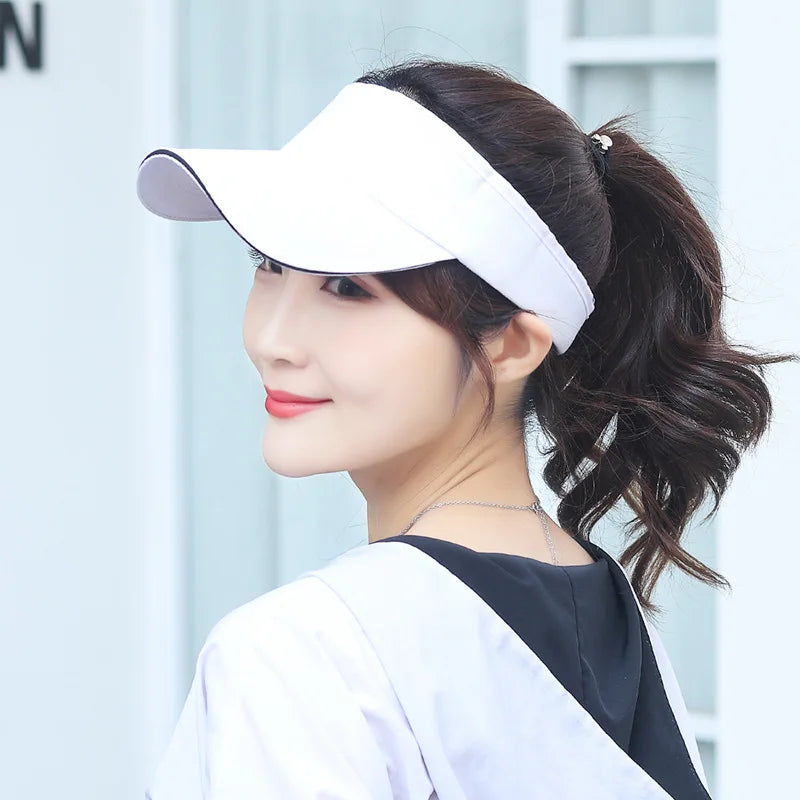 Summer Breathable Air Sun Hats Men Women Adjustable