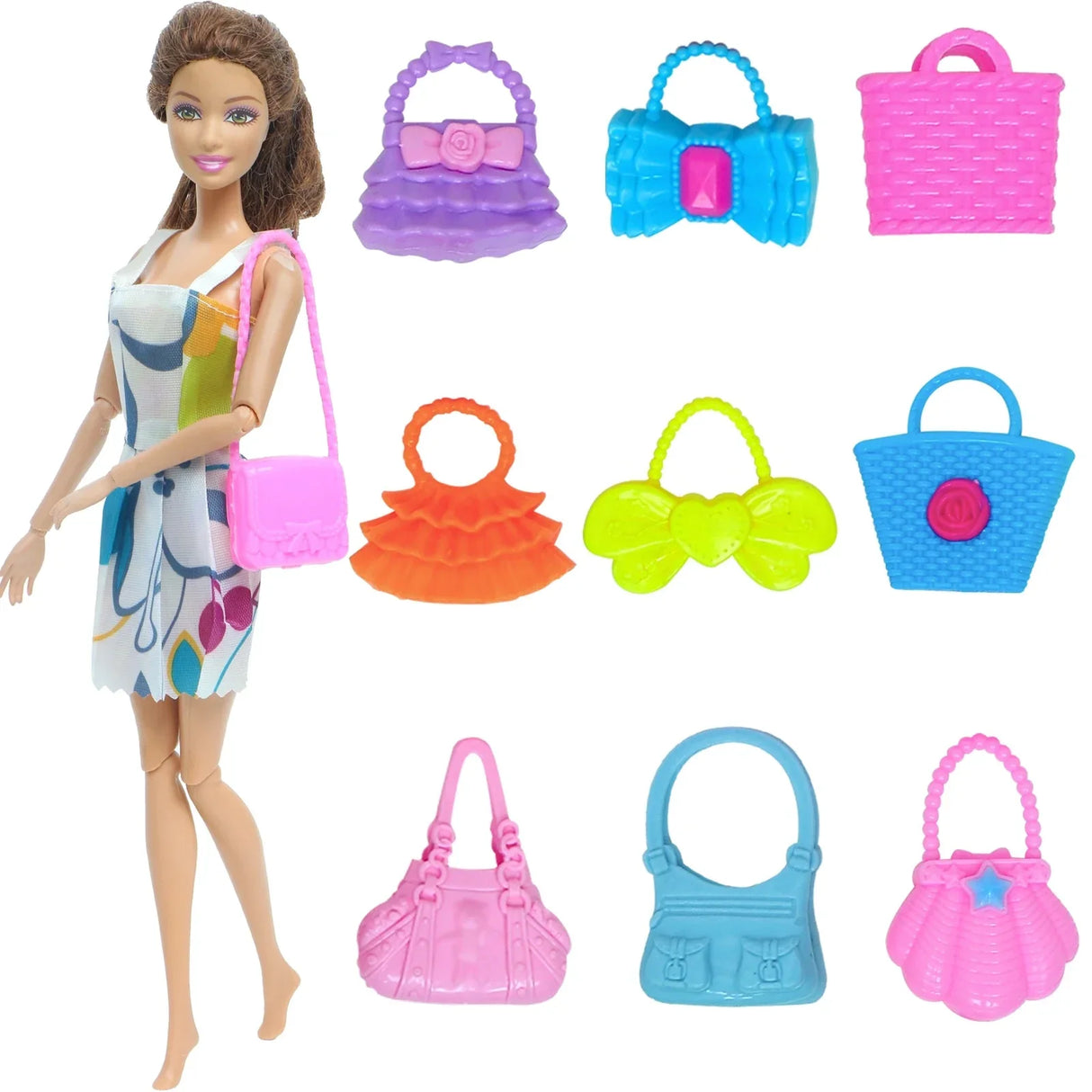 Barbies Dollhouse Furniture 31 Items/Set=1 Wardrobe + 30