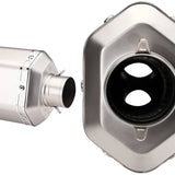 Slip on 51mm motorcycle exhaust system muffler modified