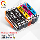 CMYK SUPPLIES 5x ink cartridge replacement for hp