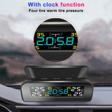 Car TPMS Tire Pressure Alarm Monitor System Temperature