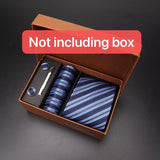 modern ties for men 2024 red Set Gift