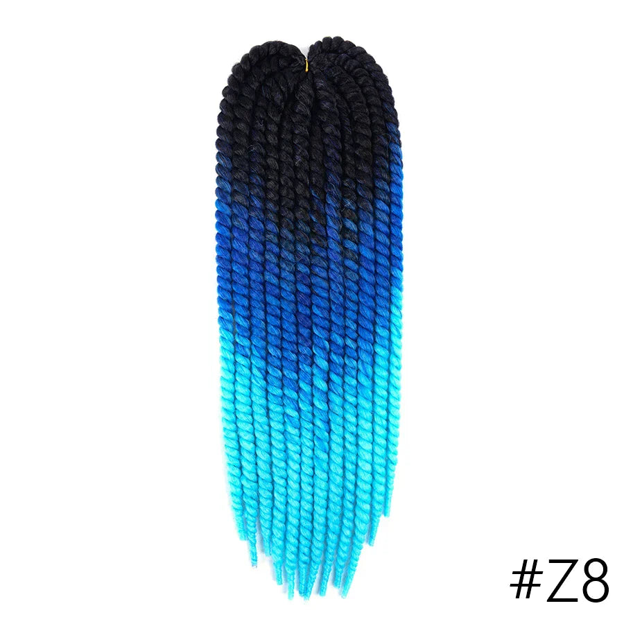 YunRong Senegalese Twist Hair Jumbo Crochet Braids 22