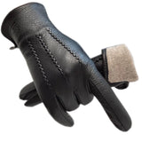 Winter Men's Deerskin Gloves Wrist Fashion New Genuine