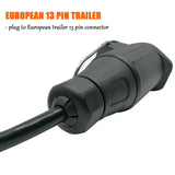 car converter US 7 Way Plug To European