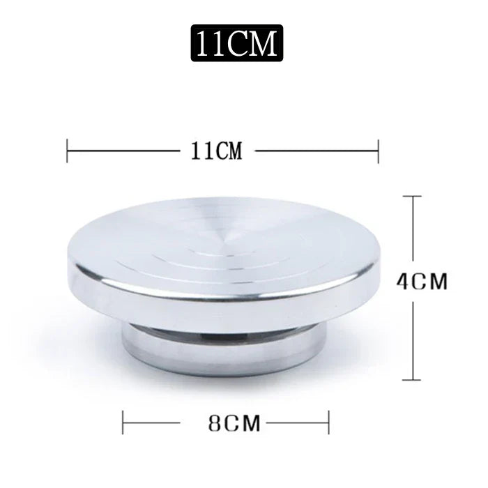 15/20/25/30CM Pottery Wheel Aluminum Turntable, DIY Clay Tools