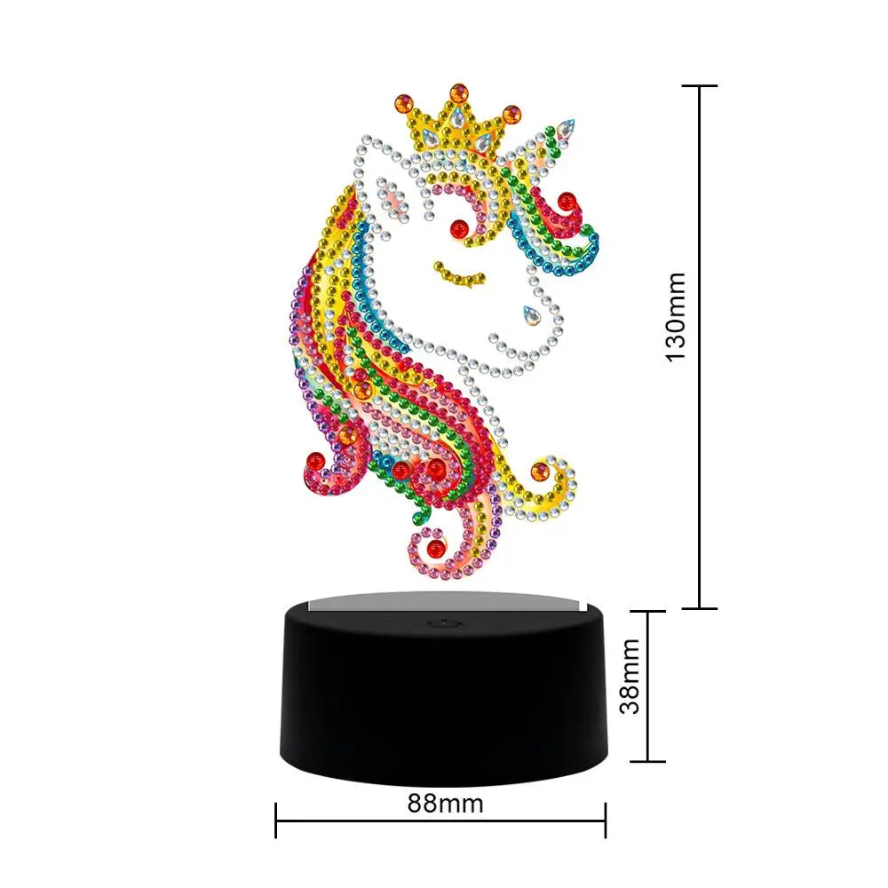 New Design DIY Diamond Painting LED Light Embroidery