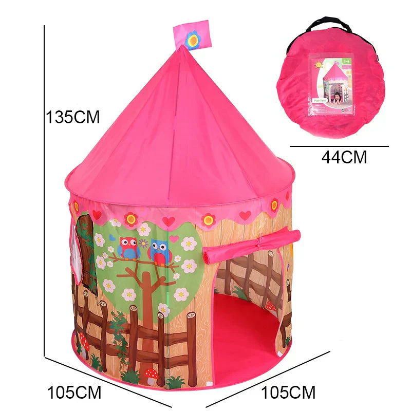 Kids Tent Space Play House Tent Ocean Ball