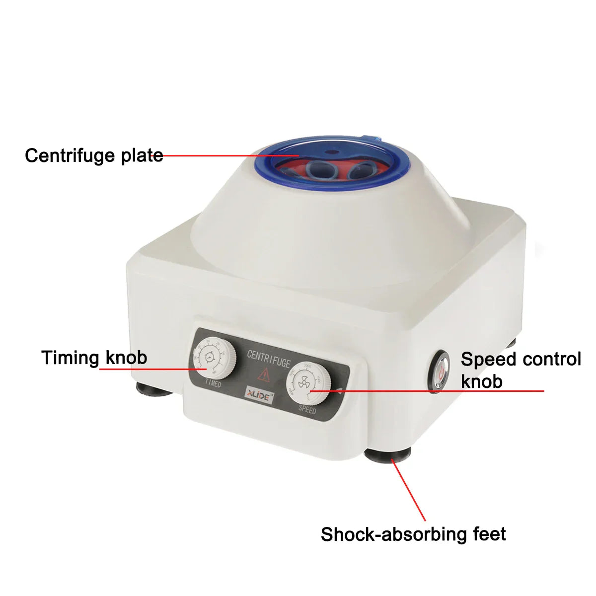 4000RPM Electric Centrifuge Medical Separation Of Plasma Laboratory