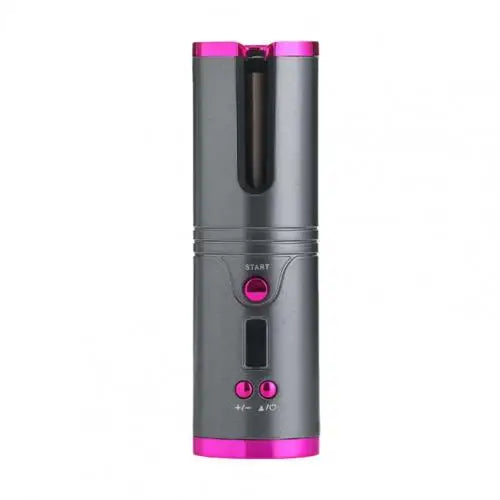 1 Set Wireless Automatic Hair Curler Machine LCD