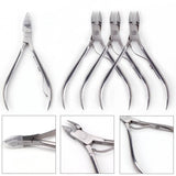 4/8/12pcs Stainless Steel Nail Cuticle Nipper Cutter Dead