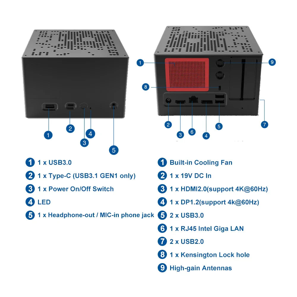 Eglobal DIY Gaming PC Intel Core 10th i7