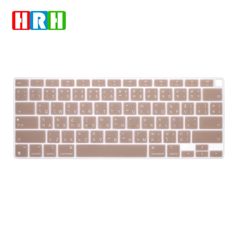 HRH Silicone Thai Laptop Skin Keyboard Cover Waterproof