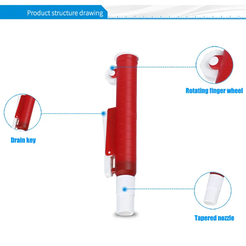 Pipettor Single Channel Volume Micro Pipettes Lab Transfer