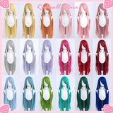 30 Colors 100cm Long Straight Women Black Red