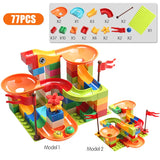 77-308PCS Marble Race Run Big Block Compatible City