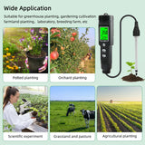 Digital EC/Temp Soil Tester 0.00~10.00mS/cm Conductivity Meter Waterproof