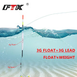 FTK Barguzinsky Fir 5Pcs/Lot Bobber Fishing Float Length