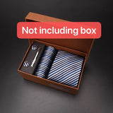 modern ties for men 2024 red Set Gift