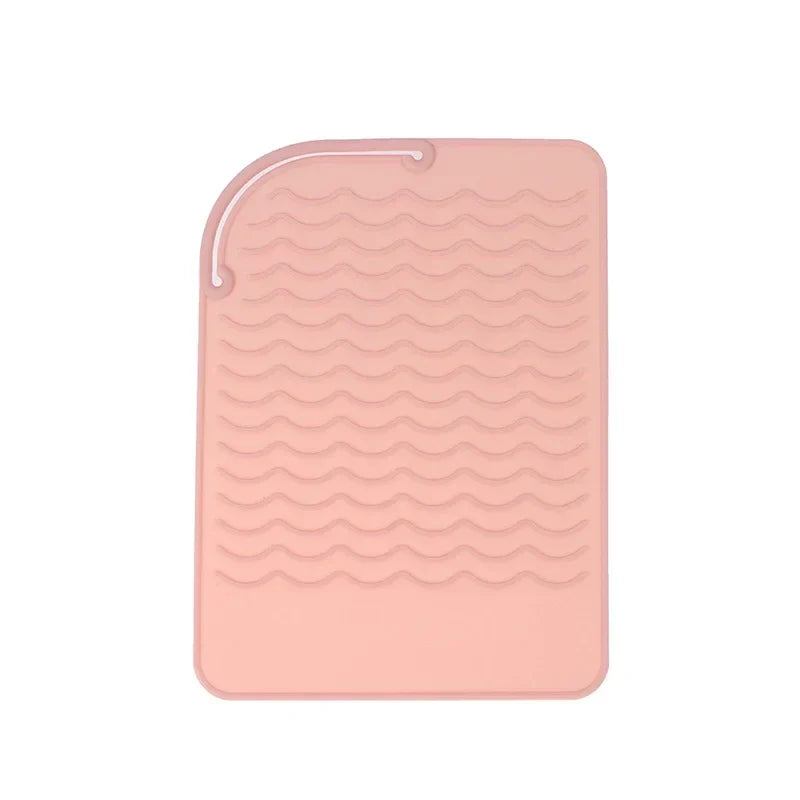 Hair Curling Silicone Heat Resistant Mat Portable Heat