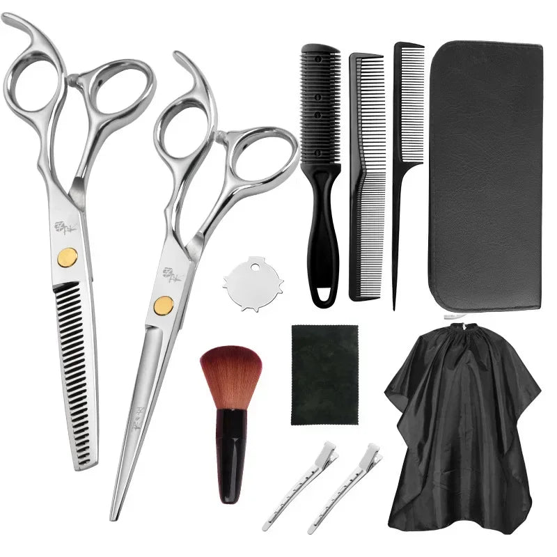 Hair Scissors Professional Hairdressing Set Barber Thinning Shears