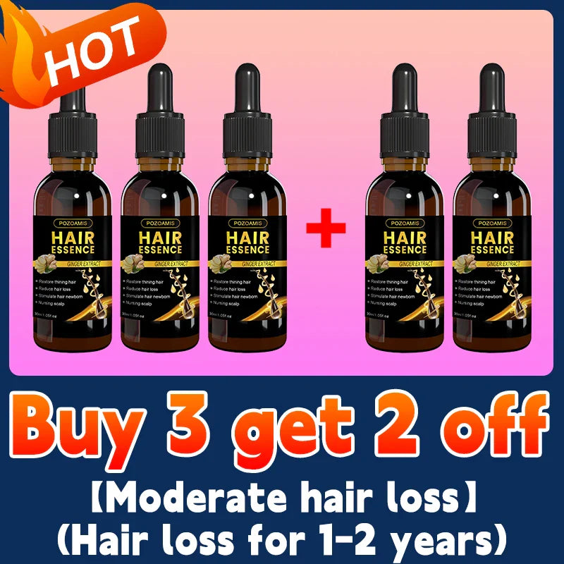 Hair growth oil,effective baldness repair, hereditary hair loss,