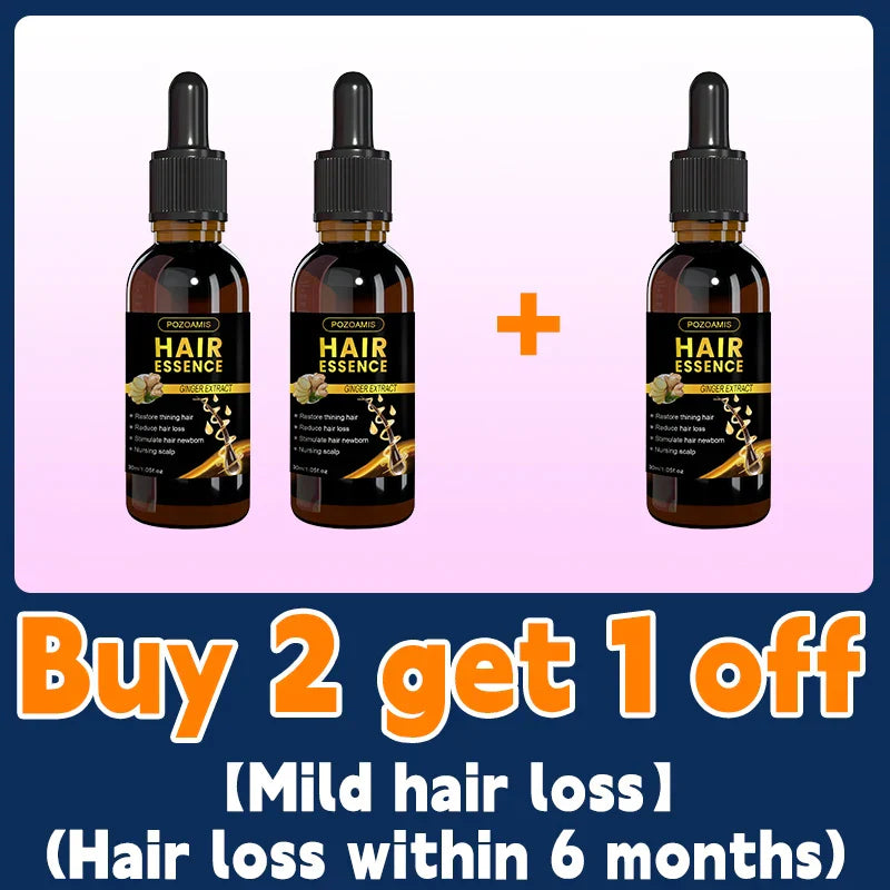 Hair growth oil,effective baldness repair, hereditary hair loss,