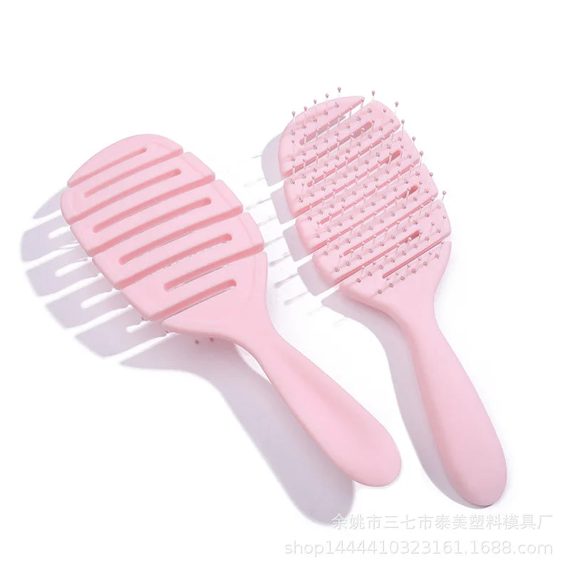 Hairdressing Elasticity Soft Comb Things Health Care Tools