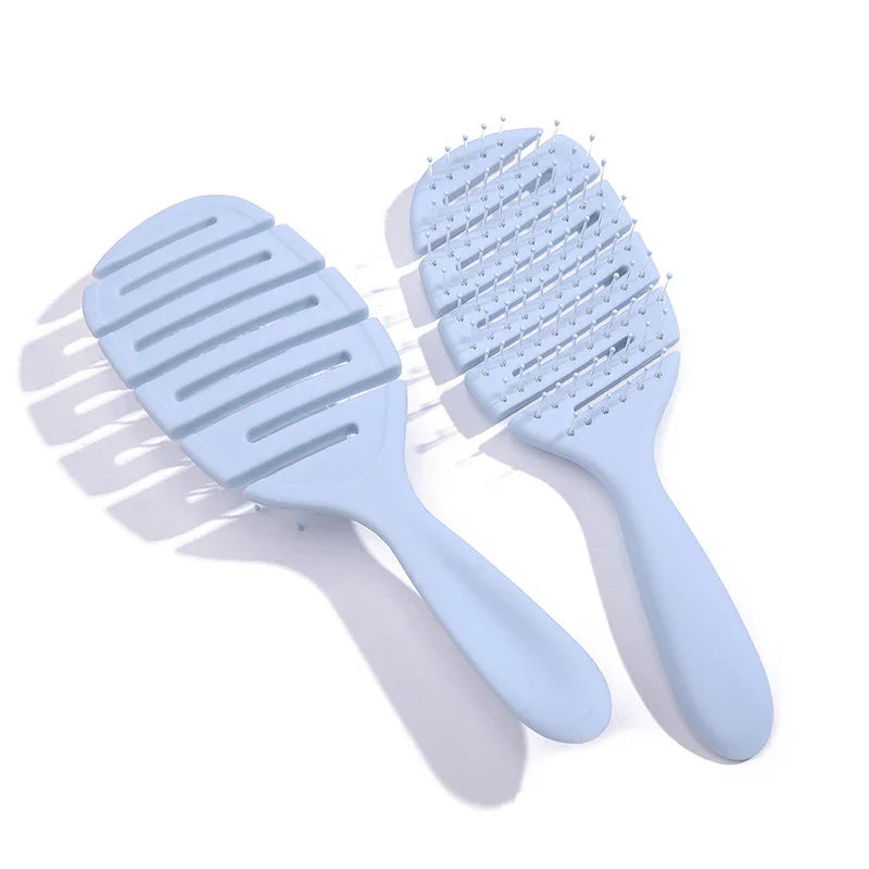 Hairdressing Elasticity Soft Comb Things Health Care Tools