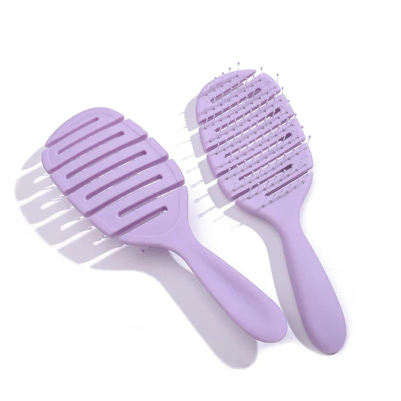 Hairdressing Elasticity Soft Comb Things Health Care Tools