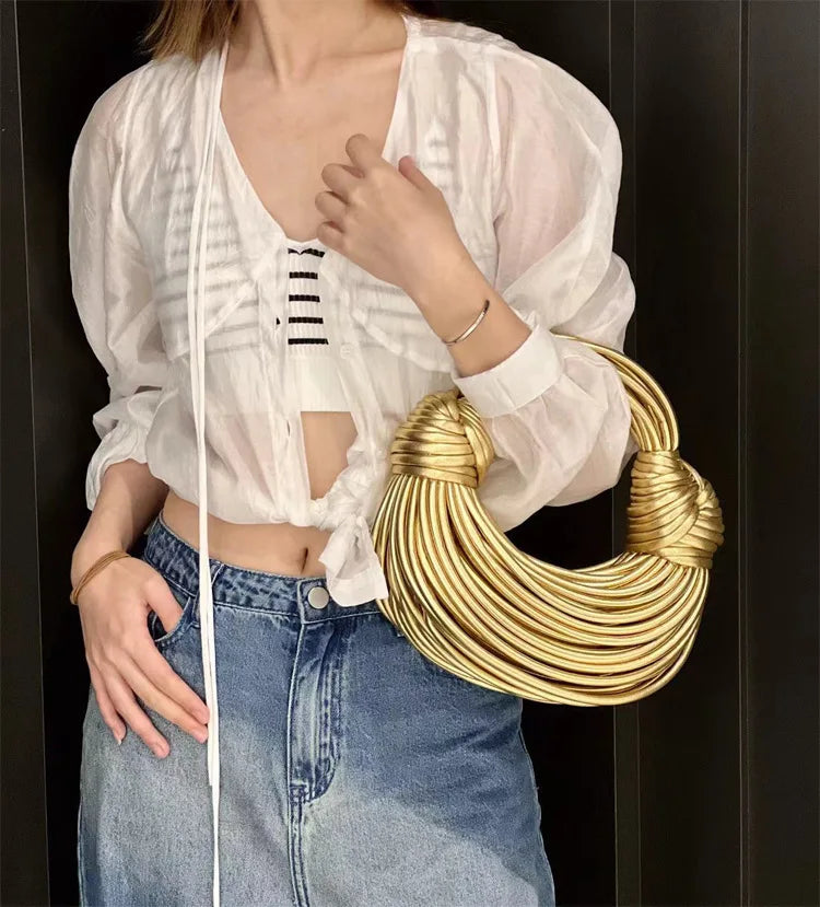 Handbags for Women 2023 New in Gold Luxury