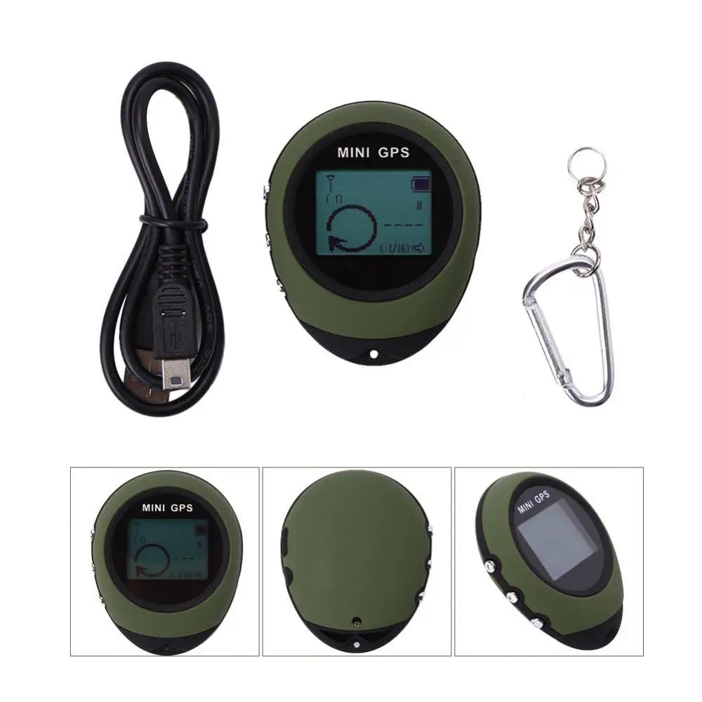 Handheld Mini GPS Navigation Keychain PG03 USB Rechargeable