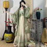 Hanfu Women Chinese Traditional Cosplay Costume Ancient Song