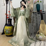 Hanfu Women Chinese Traditional Cosplay Costume Ancient Song