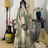 Hanfu Women Chinese Traditional Cosplay Costume Ancient Song