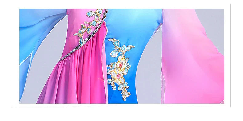 Hanfu new style hmong clothes classical national costumes