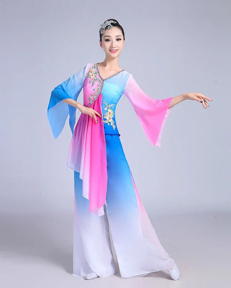 Hanfu new style hmong clothes classical national costumes