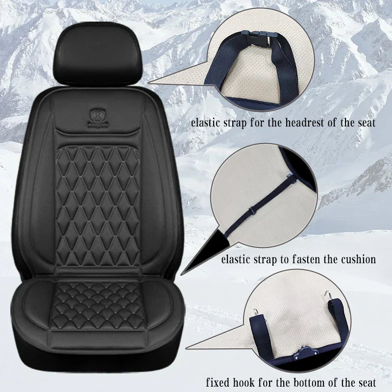 Karcle Heated Car Seat Cover Electric Heated Car