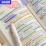 JIKUN 12pcs Highlighters Pen Pastel Colors Fluorescent Art