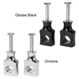 2X Motorcycle Handlebar Riser Clamp Aluminum