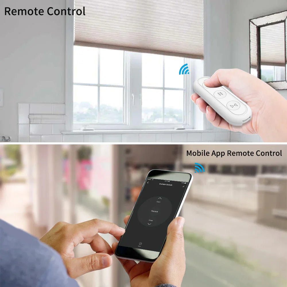 WiFi Curtain Roller Shutter Switch Module with RF